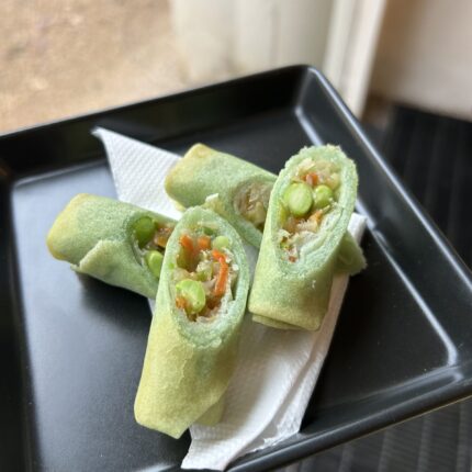 Edamame spring rolls